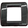 vimar spa Vimar 17093.23 Idea Placca Rond� 1/2 Moduli Antracite Metalizzato