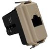 vimar spa Vimar 08215 Presa Telefonica Isdn 6/4 2 Cop Serie 8000
