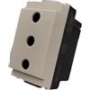 vimar spa Vimar Idea 16202.B Presa 2P T 16A P17 Bianco