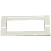 vimar spa Vimar Idea 16736.01 Placca Classica 6 Moduli Bianco