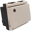vimar spa Vimar 16021.M.B Interruttore 1P 16Ax Luminoso 2 Moduli Bianco
