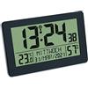 TFA Dostmann - Orologio Digitale da Parete a Controllo Radio, con Display