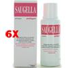 Saugella 6 X Saugella Poligyn Rosa Detergente Intimo Igiene Intima Ph Neutro 250 Ml