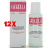 Saugella 12 X Saugella Poligyn Rosa Detergente Intimo Igiene Intima Ph Neutro 250 Ml