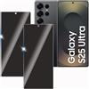 【2 Pezzi Vetro Temperato per Samsung Galaxy S25 Ultra Privacy Pellicola Protetti