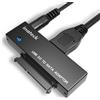 Adattatore USB 3.0 a SATA per Hard Disk HDD SSD 2,5/3,5" con Alimentatore 12V 2A