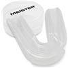 Meister MMA Doppio Paradenti Modellabile con Custodia (Trasparente)