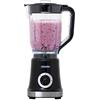 Mesko MS4079B Frullatore 1,8 L Senza BPA, Tritatutto 1000W per Smoothie/Frutta/Frullat, Blender 2 Velocità + Funzione Pulse, 4 Lame in Acciaio Inox