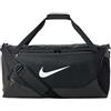 Nike Unisex Brsla Duff - X Borsa Sportiva Black/Black/White One Size