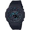 Casio Orologio Uomo Casio G-SHOCK GA-2100-1A2ER Analogico E Digitale Con Lancette Blu