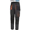 BETA 7860G Pantaloni da Lavoro Leggeri Easy Taglia 5XL in Tessuto T/C con Tasche Porta Minuteria e Nastro Porta Martello Grigio