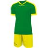 Givova KITC59, Kit Revolution Unisex - Adulto, Verde/Giallo, 2XL
