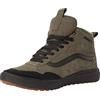 Vans Range EXP Hi VansGuard, Sneaker, Uomo, Suede Black/Black, 42.5 EU