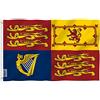 Anley Fly Breeze 3x5 piedi Regno Unito Royal Standard bandiera -Intestazione in