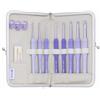 Tulipano Tulip Etimo Murasaki TEM-001 set uncinetto impugnatura ammortizzata ago da ma...