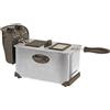 Termozeta Friggitrice Elettrica 3 Litri 2000 Watt Timer e Termostato Inox 75209