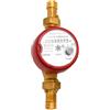 METER CONTATORE PER ACQUA CALDA 90° QUADRANTE ASCIUTTO Diam. 15 - 1/2" L. 110