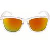 IoSonoVendetta Occhiali da sole unisex, ISV, montatura trasparente, Lente gialla a specchio