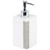 axentia Dispenser di sapone, bianco, 18,2 cm