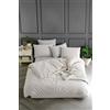 Nuit Des Rêves Set trapunta XXL (1 pezzo), beige, 155 x 220 cm, 70% cotone, 30% poliestere, stampa pigmentata, lavabile in lavatrice, design elegante con chiusura a bottone, doppio