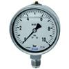 RIEGLER 102348-752-100 Glyzerinmano, acciaio CrNi, scala E, G 1/2 inferiore, 0-100,0 bar, Ø 100, 1 pezzo