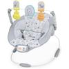 Bright Starts, Sdraietta Vibrante Disney Baby Winnie The Pooh Uini-il-Puh, con Melodie Calmanti e Giochi Interattivi, Unisex, 0-6 Mesi, Sedia Ergonomica e Rimovibile, Facile da Pulire