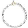 DoDo Bracciale Dodo Granelli DBC6025-GRANE-0009A Argento Oro Giallo Bracelet