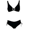 OLIVIA GOLD OM/503C bikini donna nero coppa C Made in Italy