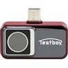Testboy TV 297 SMART termocamera per smartphone, termocamera (termocamera a infrarossi per dispositivi Android e iOS, plug & play, veloce e semplice, alta precisione)