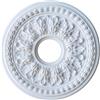 No Copertura per Lampada da Soffitto Decorativa Rotonda In Pu per Ventilatore 4440