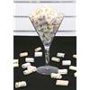 AMSCAN Ciotola COPPA martini in plastica - Alzata per caramelle, marshmallow, dolci ecc
