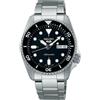 Seiko 5 Sport skx Automatico "midi" (38 mm) Quadrante Nero/Acciaio Inox SRPK29K1