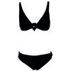 OLIVIA PINK J026/500 D bikini donna nero coppa D Made in Italy