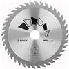Bosch 1x Lama per Sega Circolare Standard (per Legno, Ø 190 x 2.2/1.5 x 20/16 mm, 40 Denti, ATB, con 1x Anello di Riduzione 16 mm, Accessori Seghe Circolari)