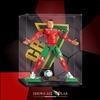 SHOWCASE LAB TECA IN PLEXIGLASS ACRILICO-SHOWCASE-TECA PER SET LEGO® 43016 -Cristiano Ronaldo