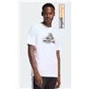 adidas T-SHIRT ADIDAS CAMO MODERN LOGO GRAPHIC - JZ7493 - col. bianco
