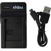 vhbw caricabatterie USB compatibile con Samsung BP 70a BP 85a BP70a BP85a EA