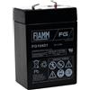 akku-net FIAMM BATTERIA RICARICABILE Al PIOMBO FG10451 6V 4.5AH