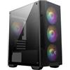 MSI MAG FORGE M100A Computer case Micro Tower Nero transparente