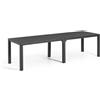 Keter Tavolo da Giardino Doppio Double Julie Graphite 294 x 90 cm Keter