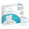 Aqua Optima Evolve Cartuccia Filtro per Acqua Compatibile con Brita Maxtra