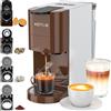 KOTLIE Macchina da caffè 4 in 1 per NES/DG/caffè/ESE (44 mm), 19 bar, 800 ml