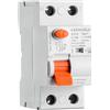 A2ZWORLD Interruttore Differenziale Puro Salvavita Tipo F 40A RCCB Classe F 1P N 6kA 30mA