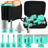 LEKOMESH 10 Punte Diamantate per Piastrelle Frese Adattatore Seghe a Tazza Gres Ceramica