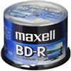 Maxell BRV25WPE.50SPZ BD-R 25 GB 4x 50 dischi custodia mandrino Giappone nuovo