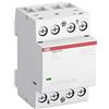 ABB CONTATTORE INSTALLAZIONE ESB40-20N-01 2 POLI 2 CONTATTI PRIMARI NO 24V 40A BIANCO 6.5X5.4X8.5 Centimetri (1SAE34111R0120)