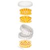 Tescoma 630881 Delicia Forma Crostatine, 3 Decori, Plastica, Multicolore,