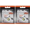 GILLETTE CONTOUR PLUS Lame Comfort con Striscia Lubrificante (Confezione da 2)