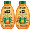 Garnier Ultra Soft Albicocca Shampoo 2 In 1 Per Bambini Facile Da Districare 400Ml (Confezione da 2)