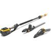 STIGA MT 500e Kit Multifunzione A Batteria, 48V 2Ah, Lama 46 cm - Asta Telescopica 75 cm, Testina Rotante 112° - Taglio Siepi E Potatura